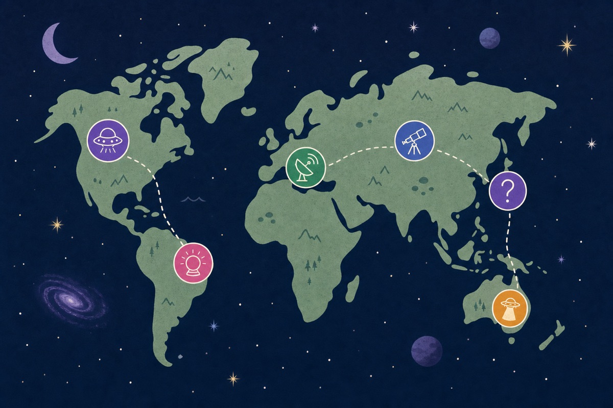 Legendary UFO Sightings & Sites